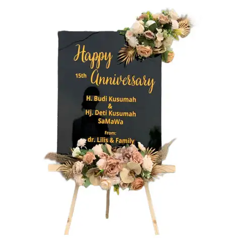 Papan Bunga Akrilik Somakaton